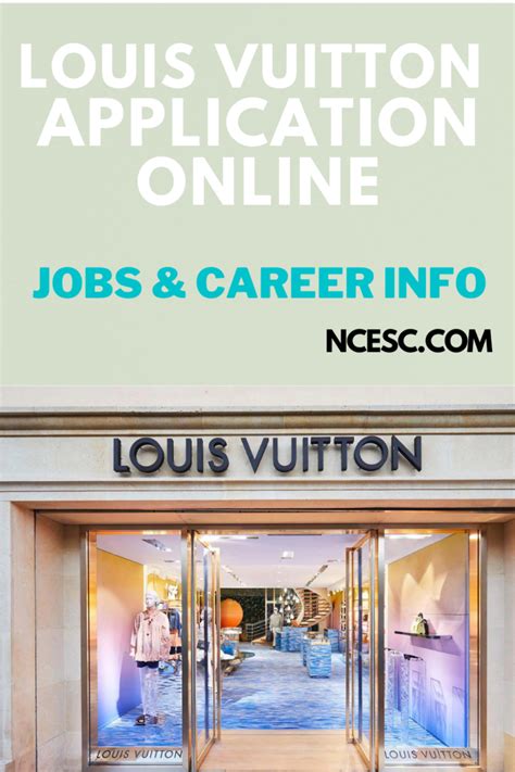 apply to louis vuitton|louis vuitton employment verification.